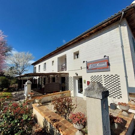 L'Accent - Groupe Logis Hotels Astaffort Extérieur photo