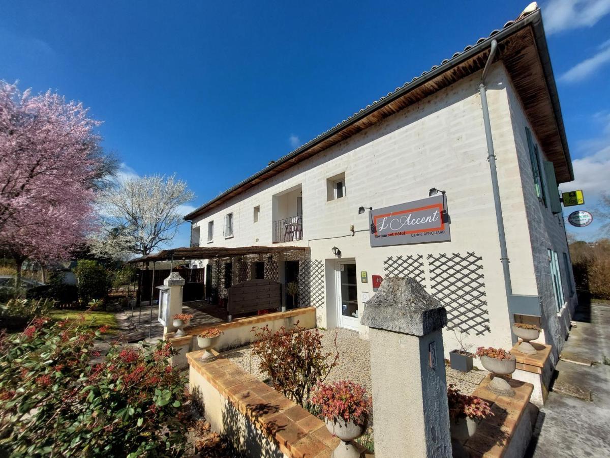 L'Accent - Groupe Logis Hotels Astaffort Extérieur photo